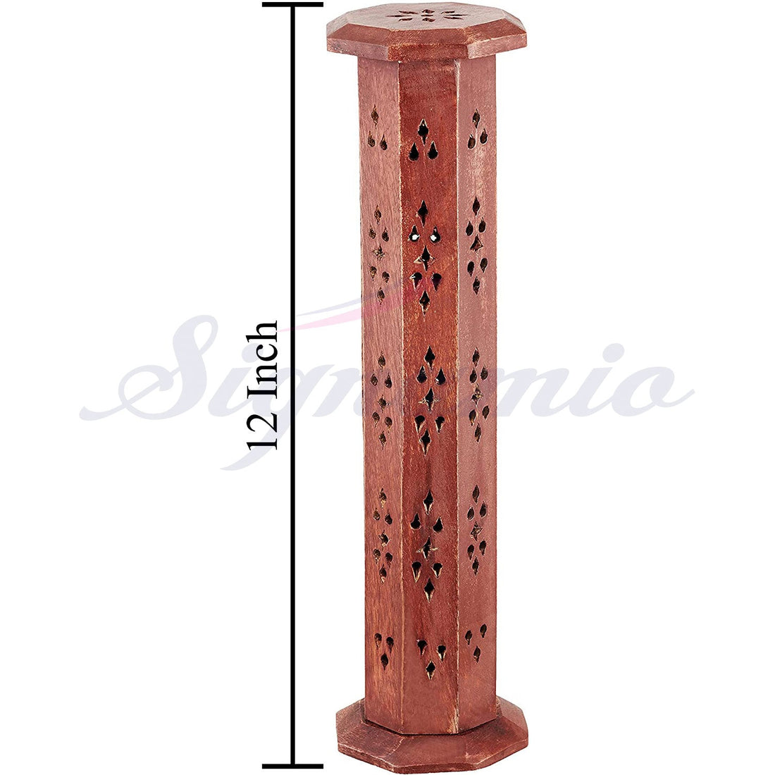 Wooden Agarbatti Stand with Extra Ash Catcher - (2 Pcs)