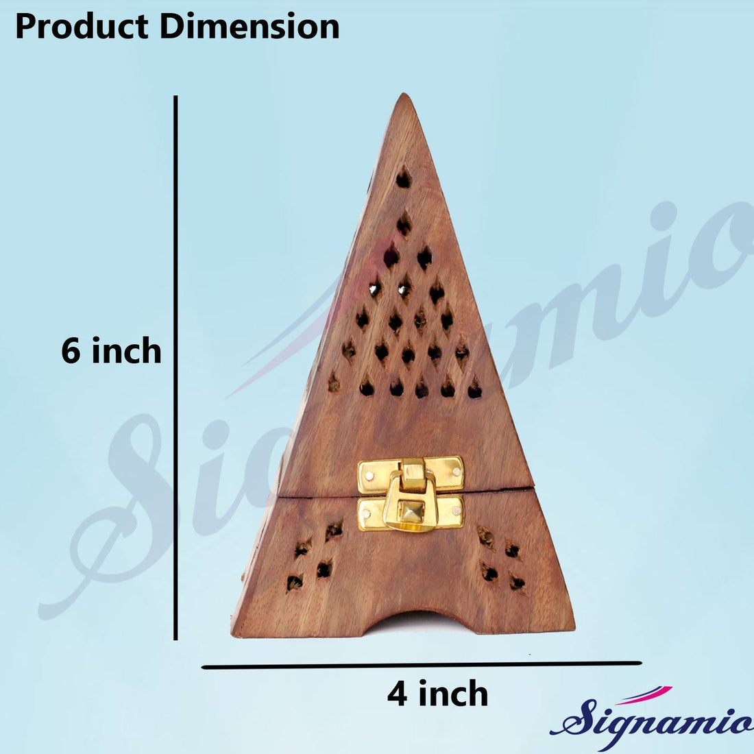 Eiffel Tower Wooden Sambrani Dhoop Cup Stand